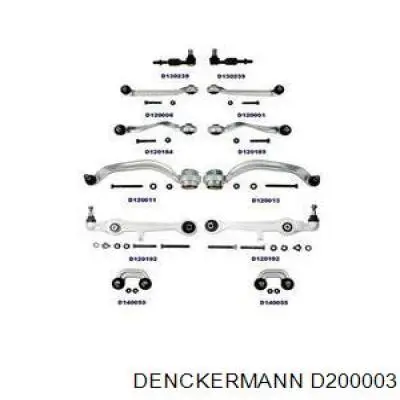 Kit de braços oscilantes de suspensão dianteira Denckermann D200003 preço, a partir de 306,99 USD