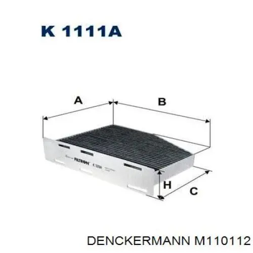 Compre M110112 Denckermann Filtro de salão