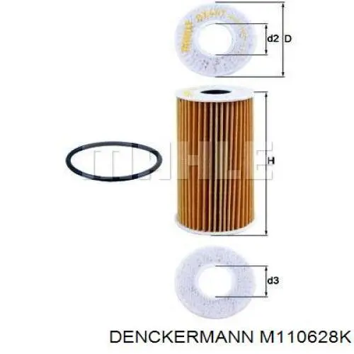 Compre M110628K Denckermann Filtro de salão