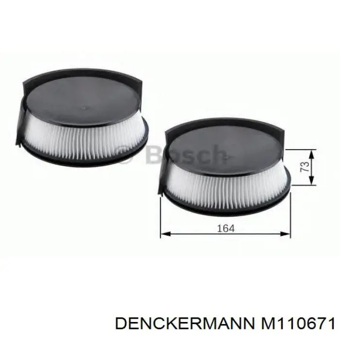 Compre M110671 Denckermann Filtro de salão