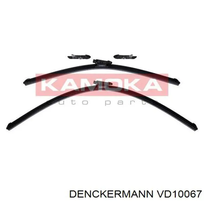 Limpa-pára-brisas do pára-brisas, kit de 2 un. Denckermann VD10067 preço, a partir de 31,13 USD