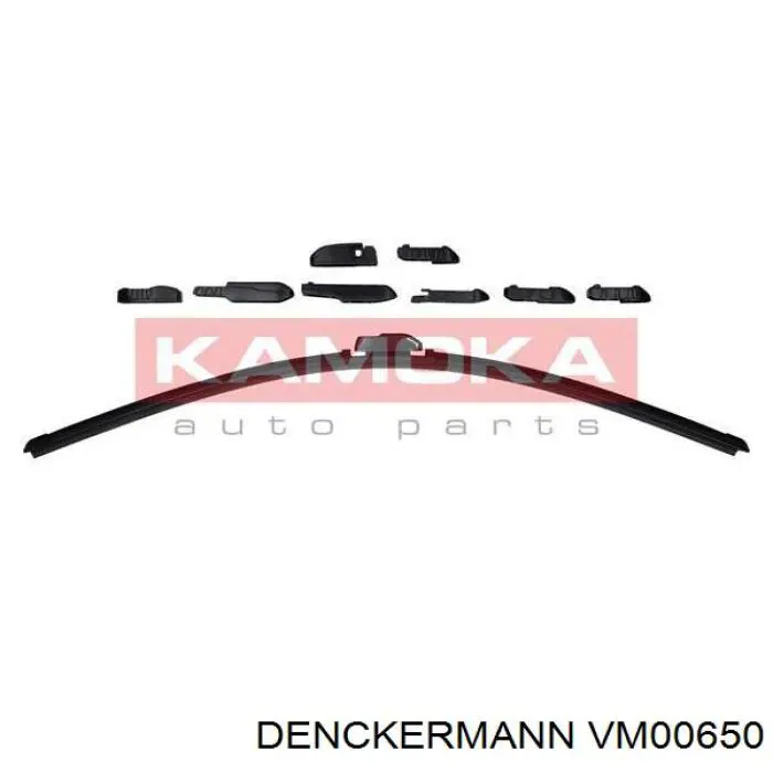 Limpa-pára-brisas do pára-brisas, kit de 2 un. Denckermann VM00650 preço, a partir de 16,75 USD