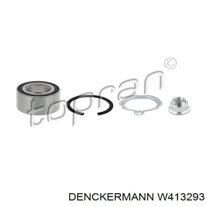 Compre W413293 Denckermann Rolamento de cubo dianteiro