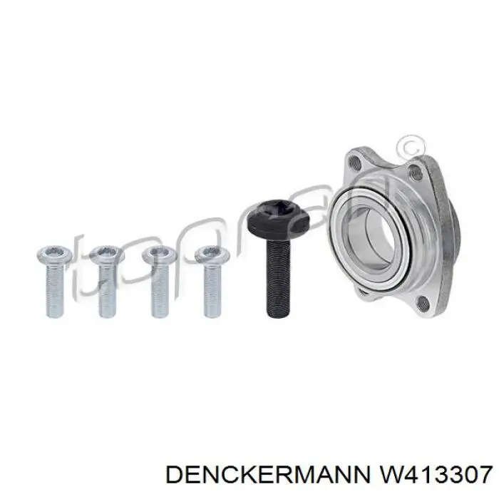 Rolamento de cubo dianteiro/traseiro Denckermann W413307 preço, a partir de 50,26 USD