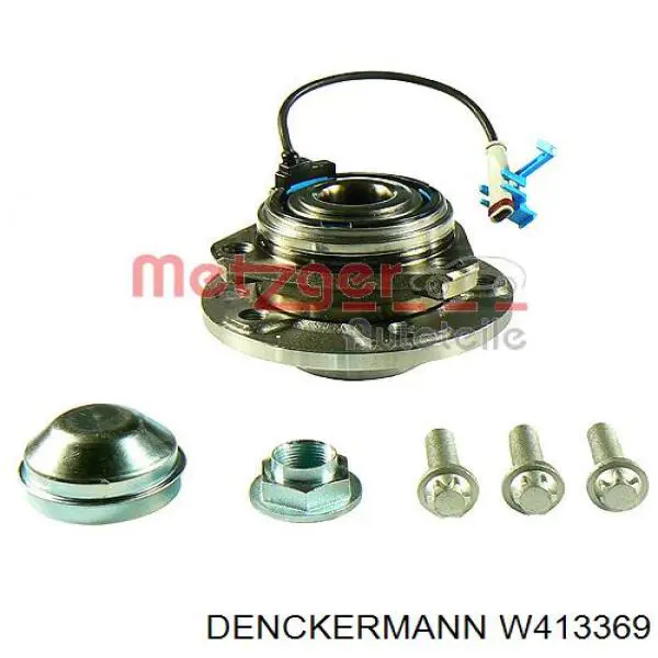 Cubo dianteiro Denckermann W413369 preço, a partir de 92,59 USD
