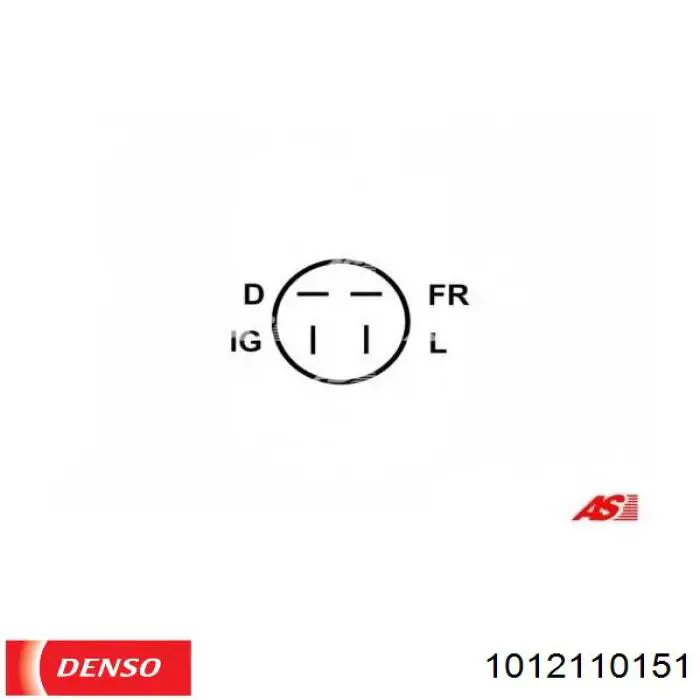 Gerador Denso 1012110151 preço, a partir de 47,11 USD