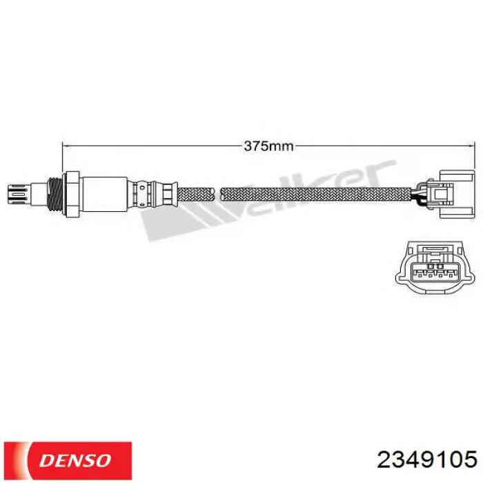226931KC0A Nissan/Infiniti Sonda lambda, sensor de oxigênio até o catalisador