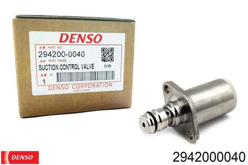 2942000040 Denso Válvula de regulação de pressão (válvula de redução da Bomba de Combustível de Pressão Alta) Common-Rail-System