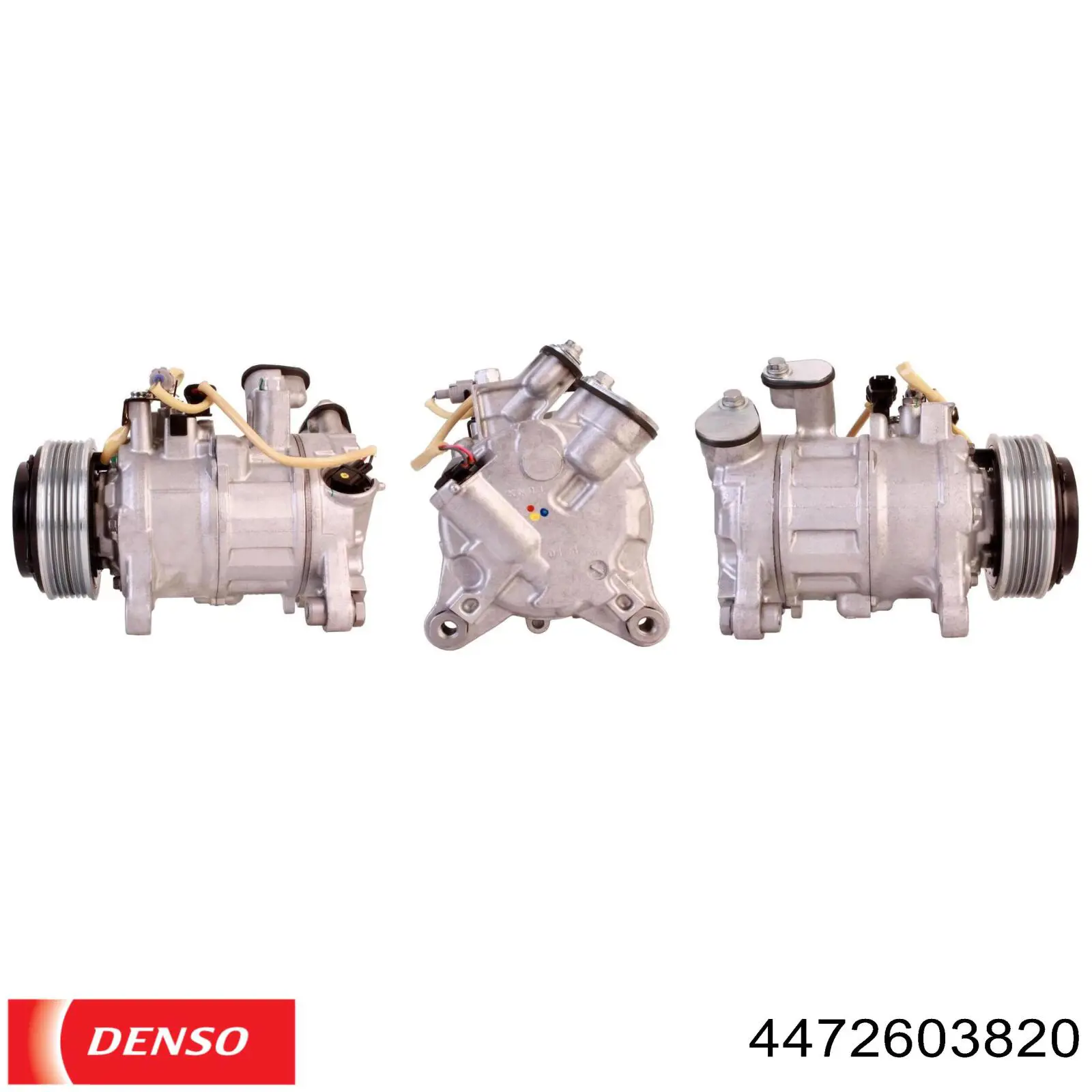 Compressor de aparelho de ar condicionado 4472603820 Denso