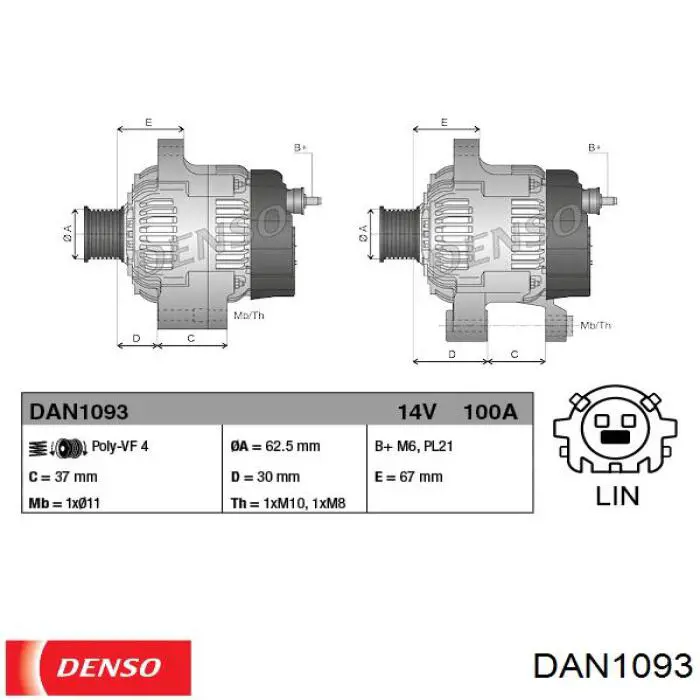 Compre 270600Y160 Toyota Gerador