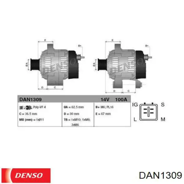 Gerador Toyota 270600Y150 preço, a partir de 434,60 USD
