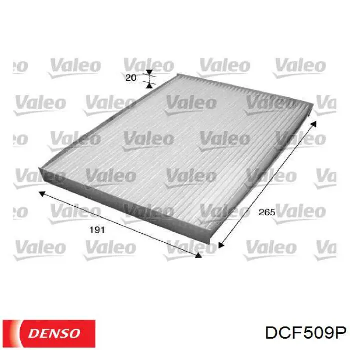 Filtro de salão Denso DCF509P preço, a partir de 12,53 USD