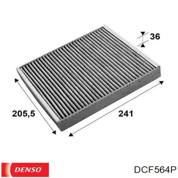 Filtro de salão Denso DCF564P preço, a partir de 8,36 USD