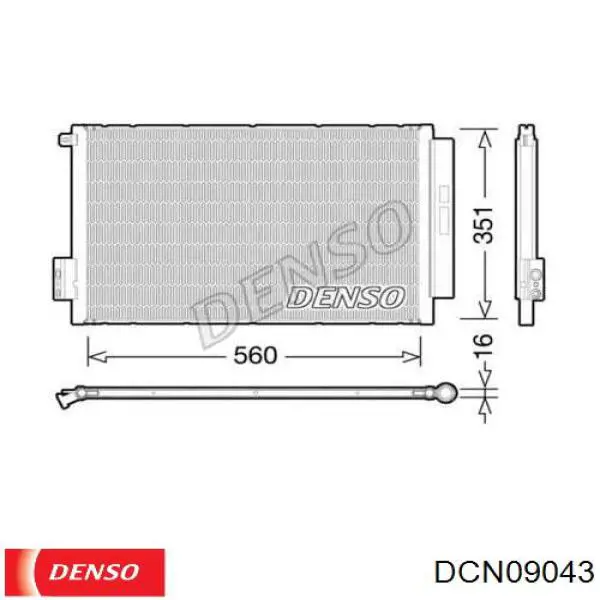 Compre 52102802 Fiat/Alfa/Lancia Radiador de aparelho de ar condicionado