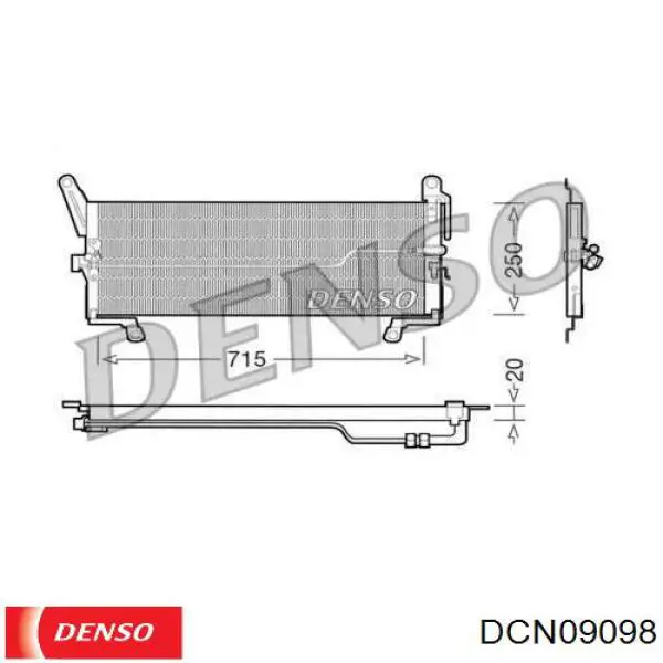 Compre 94316 Nissens Radiador de aparelho de ar condicionado