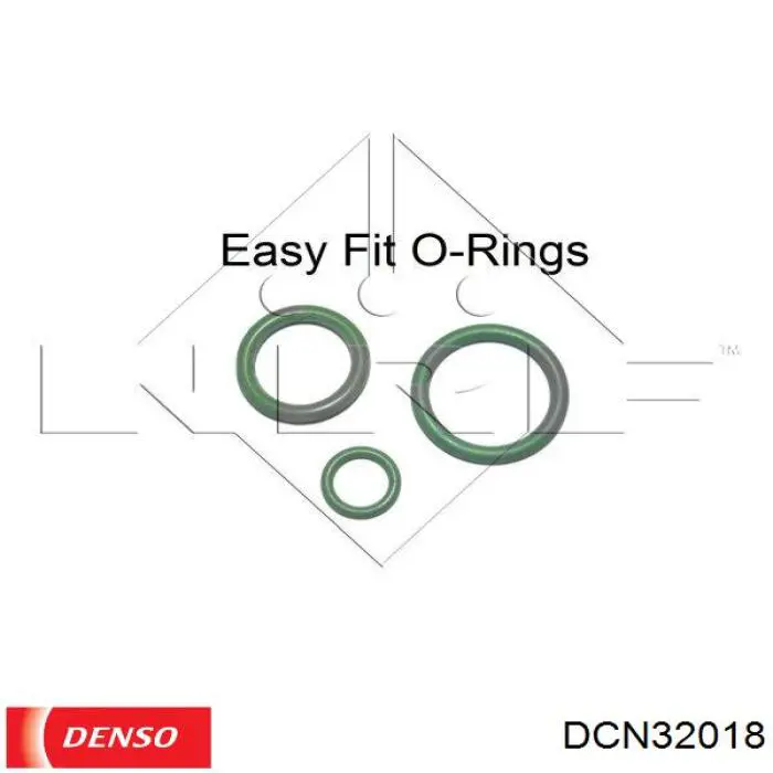 Compre DCN32018 Denso Radiador de aparelho de ar condicionado