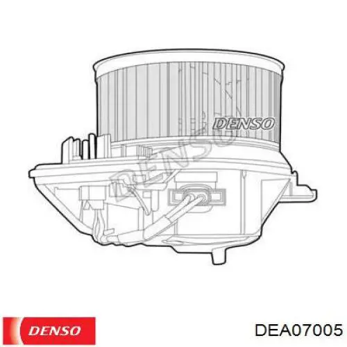Compre DEA07005 Denso Motor de ventilador de forno (de aquecedor de salão)