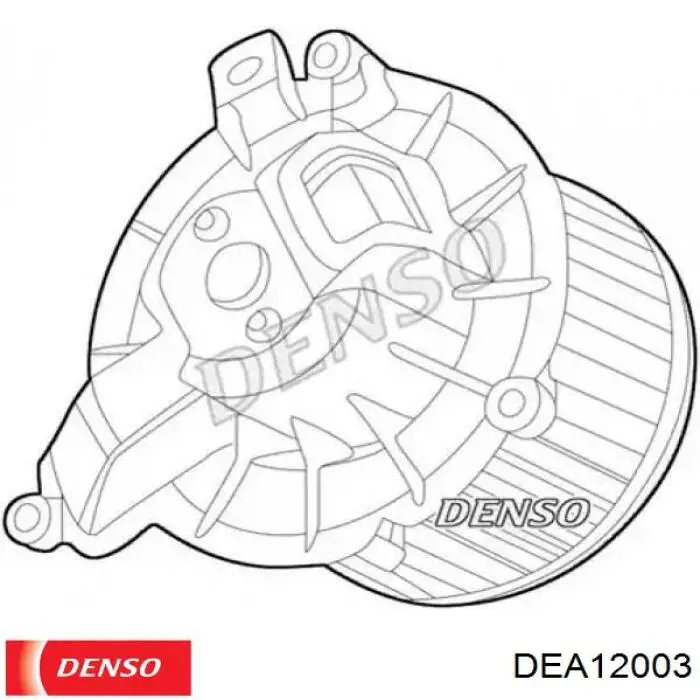 DEA12003 Denso Motor de ventilador de forno (de aquecedor de salão)