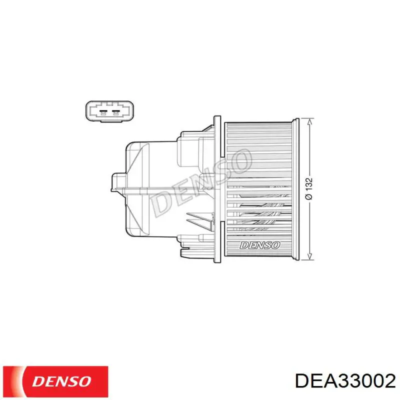 Compre DEA33002 Denso Motor de ventilador de forno (de aquecedor de salão)