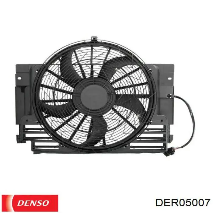 Difusor do radiador de aparelho de ar condicionado, montado com roda de aletas e o motor Denso DER05007 preço, a partir de 282,49 USD