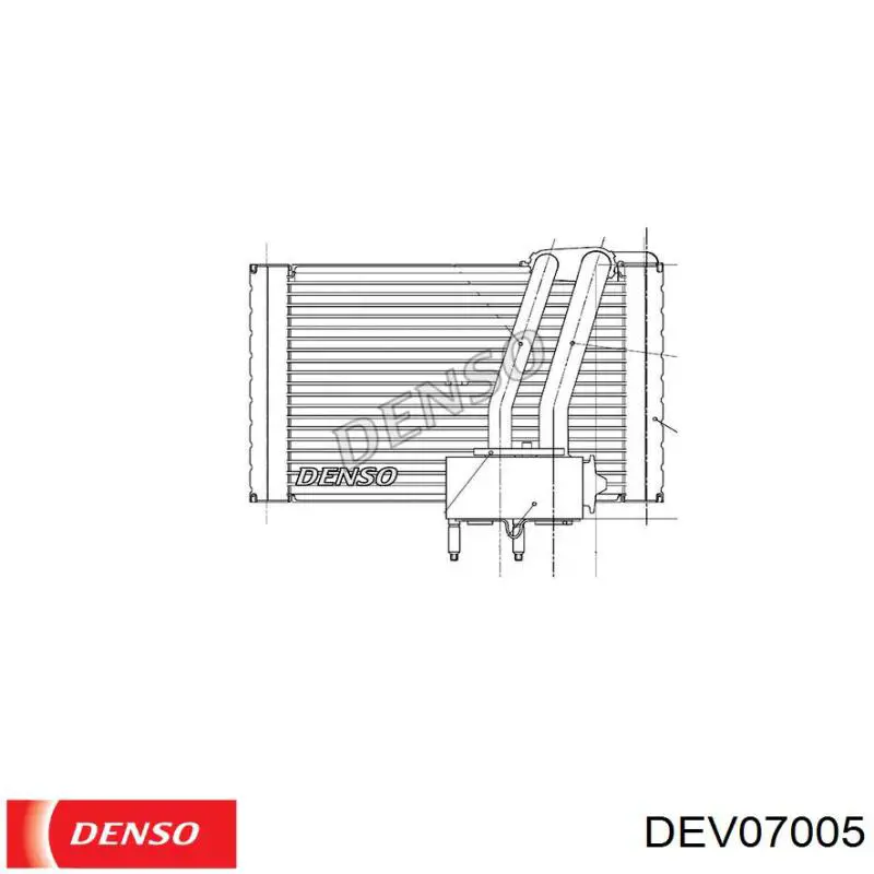 Compre 6450XG Peugeot/Citroen Vaporizador de aparelho de ar condicionado