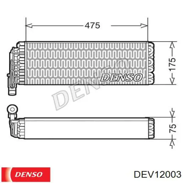 Compre 5801753612 Iveco Vaporizador de aparelho de ar condicionado