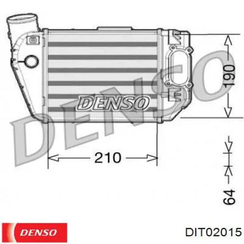 Compre 4E0145806F VAG Radiador de intercooler