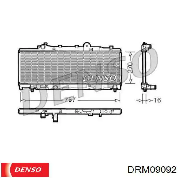 Compre 7783504 Fiat/Alfa/Lancia Radiador de esfriamento de motor
