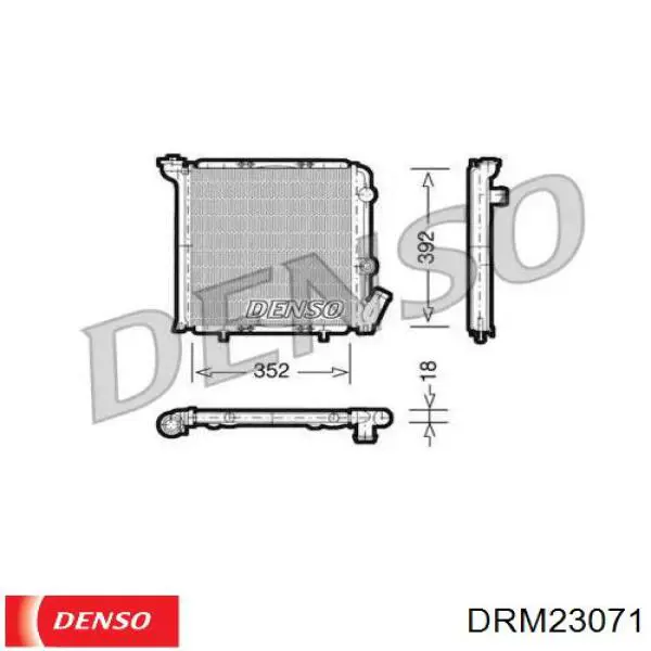 Compre 961711 VALEO Radiador de esfriamento de motor
