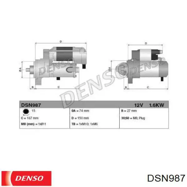 Motor de arranco Toyota 2810047190 preço, a partir de 122,80 USD