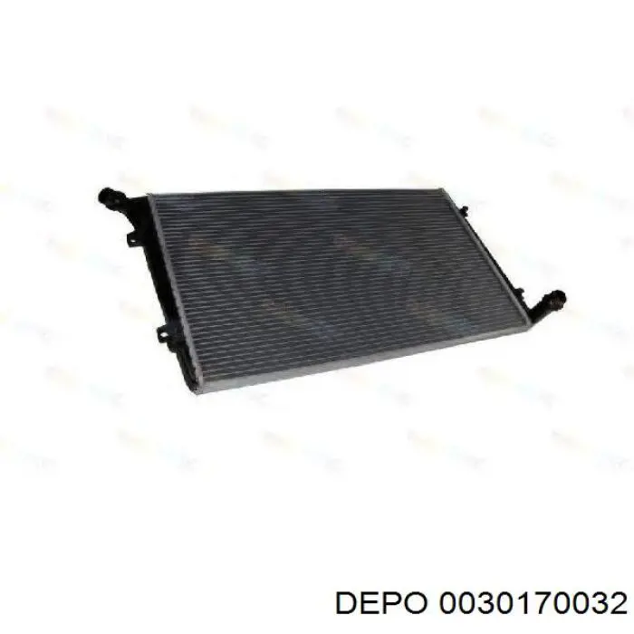 Radiador de esfriamento de motor 0030170032 Depo/Loro/Abakus