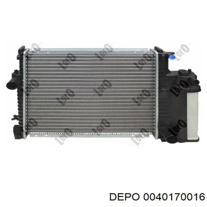 Radiador de esfriamento de motor Depo/Loro/Abakus 0040170016 preço, a partir de 117,26 USD