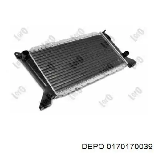 Compre 0170170039 Depo/Loro/Abakus Radiador de esfriamento de motor