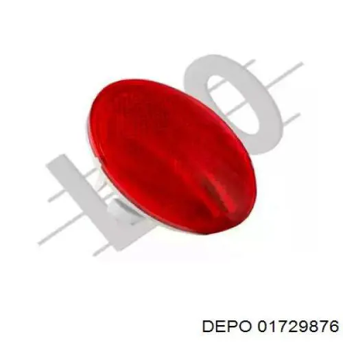Compre 6S61515B0AB Ford Retrorrefletor (refletor) do pára-choque traseiro direito