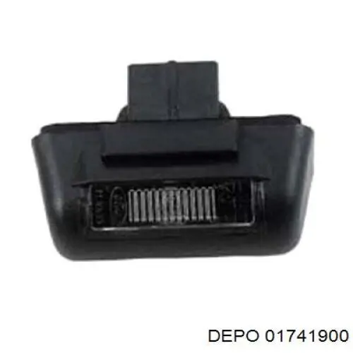 Lanterna da luz de fundo de matrícula traseira 01741900 Depo/Loro/Abakus