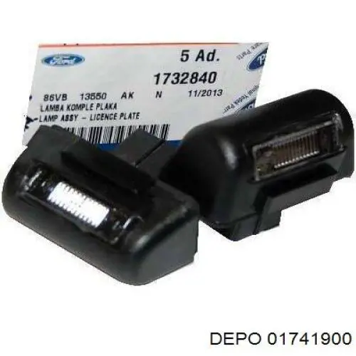 Compre 01741900 Depo/Loro/Abakus Lanterna da luz de fundo de matrícula traseira