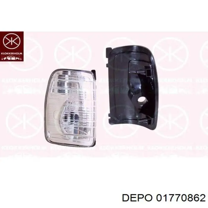 01770862 Depo/Loro/Abakus Pisca-pisca de espelho direito