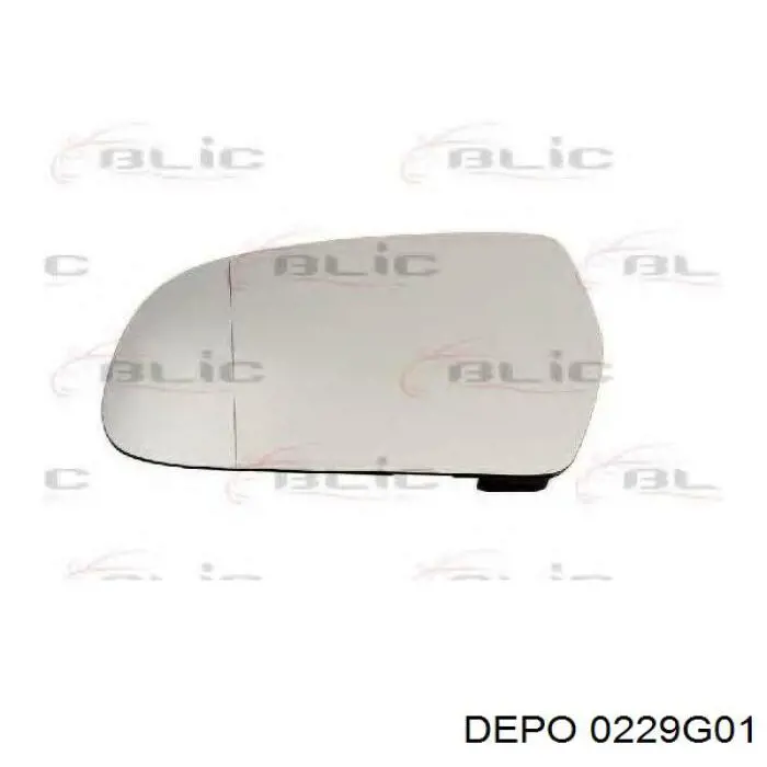 Compre 1337545M Polcar Elemento espelhado do espelho de retrovisão esquerdo
