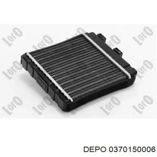 Radiador de forno (de aquecedor) 0370150006 Depo/Loro/Abakus