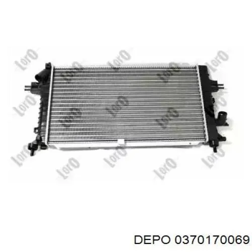 0370170069 Depo/Loro/Abakus Radiador de esfriamento de motor