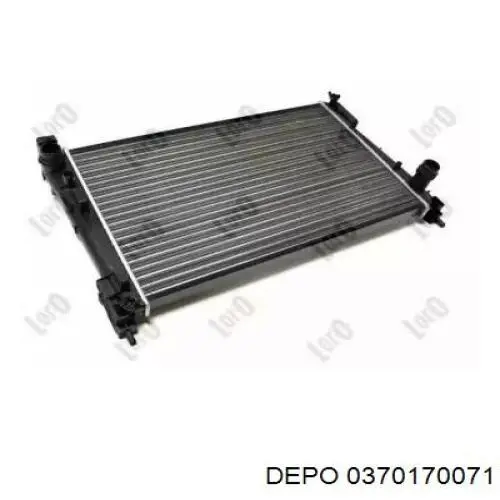 Radiador de esfriamento de motor Depo/Loro/Abakus 0370170071 preço, a partir de 88,66 USD