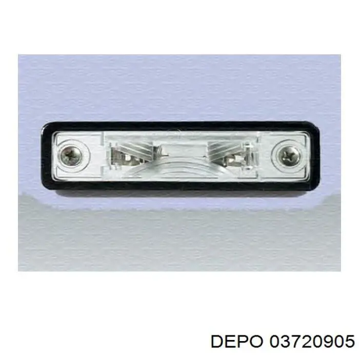 Compre 90213642 General Motors Lanterna da luz de fundo de matrícula traseira