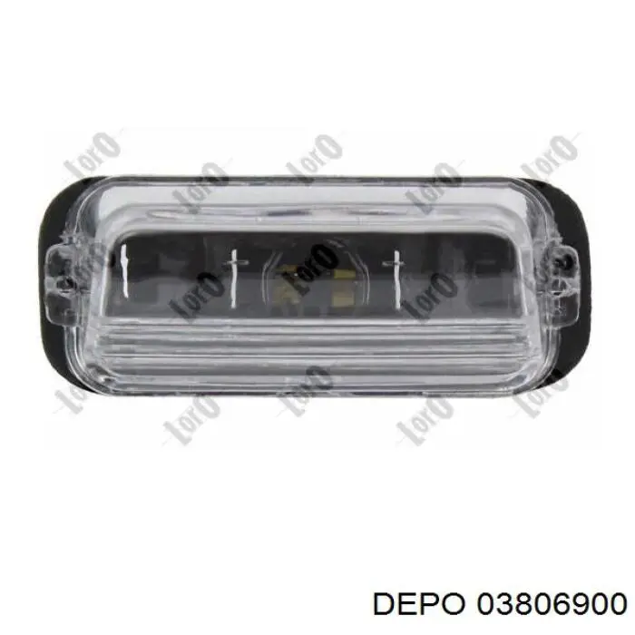 03806900 Depo/Loro/Abakus Lanterna da luz de fundo de matrícula traseira