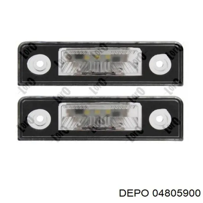 04805900 Depo/Loro/Abakus Lanterna da luz de fundo de matrícula traseira