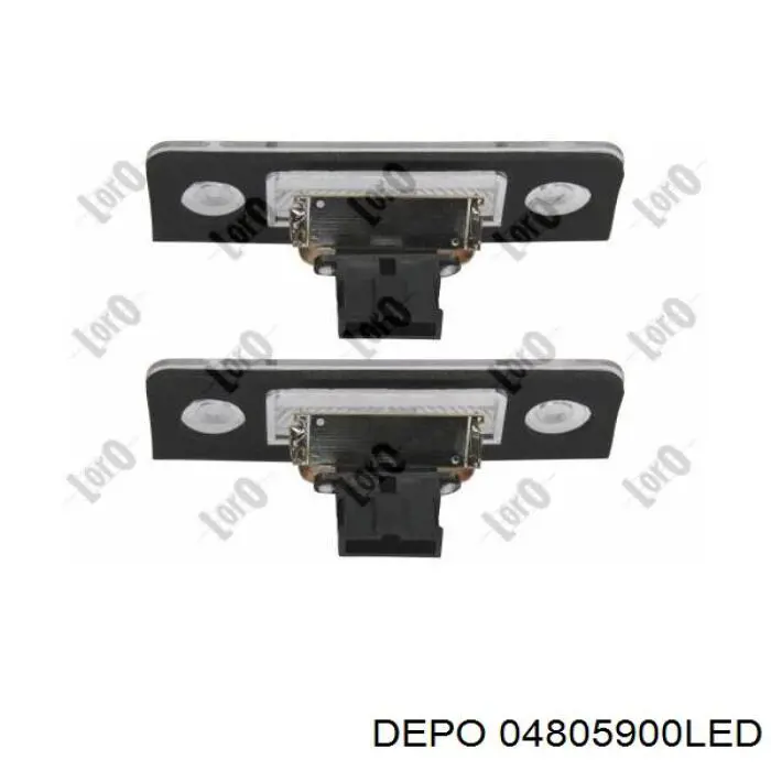 Lanterna da luz de fundo de matrícula traseira AND 42943009 preço, a partir de 14,89 USD