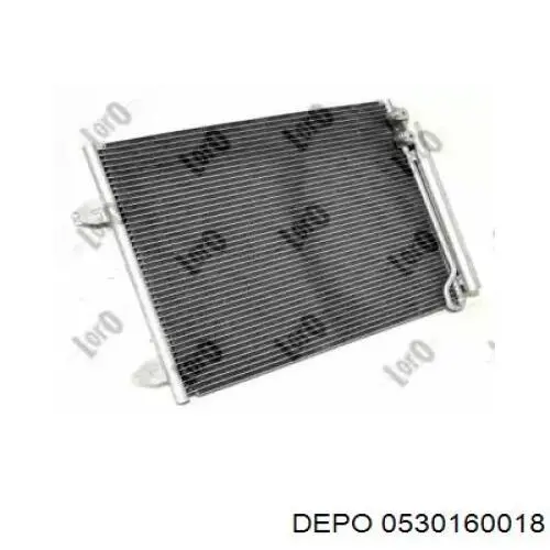 Radiador de aparelho de ar condicionado Depo/Loro/Abakus 0530160018 preço, a partir de 72,92 USD