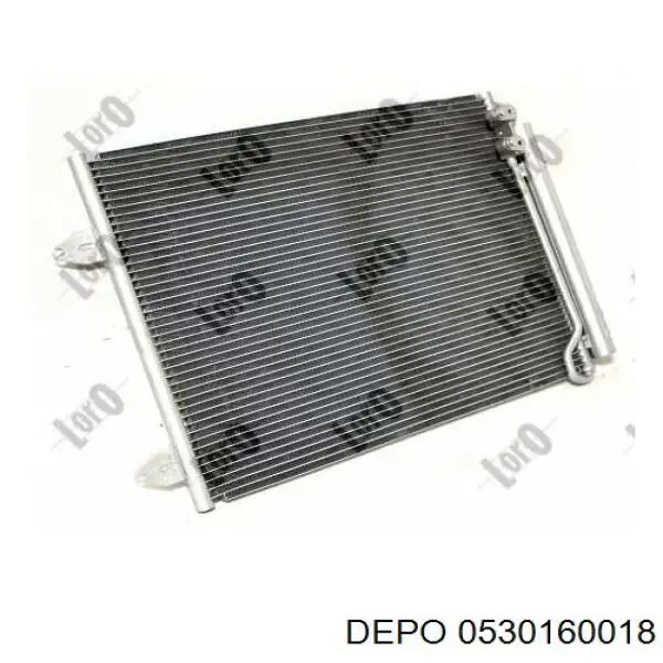 Radiador de aparelho de ar condicionado 0530160018 Depo/Loro/Abakus