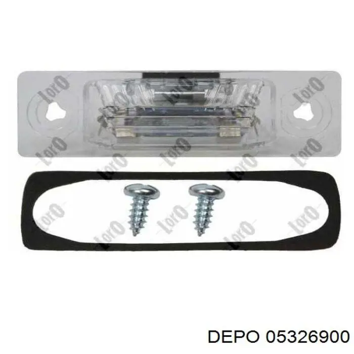 05326900 Depo/Loro/Abakus Lanterna da luz de fundo de matrícula traseira