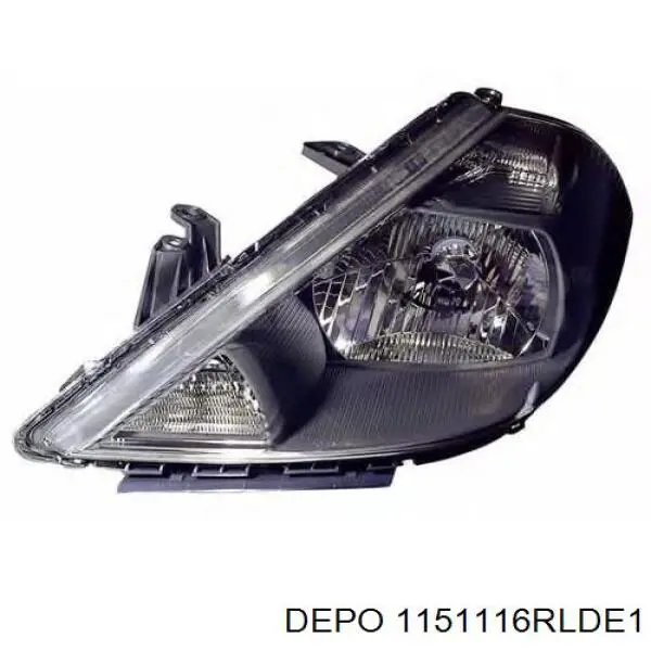 Luz direita 20A973056B TYC
