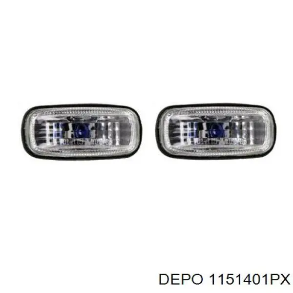 1151401PX Depo/Loro/Abakus Luz intermitente no pára-lama